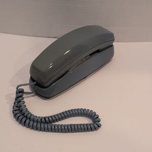 Vintage Blue Corded Telephone Phone